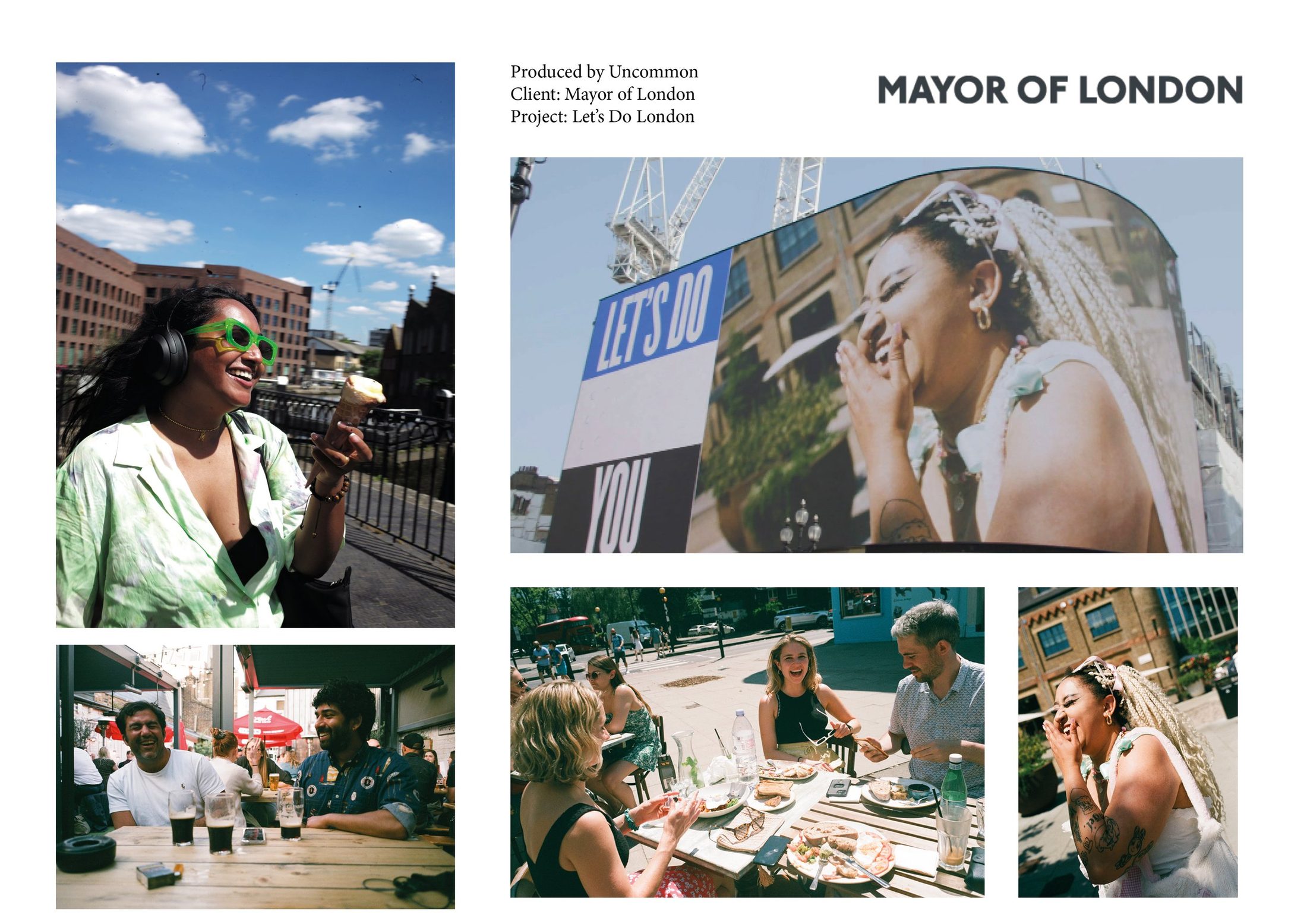 Let's Do London campaign board, Mayor of London
