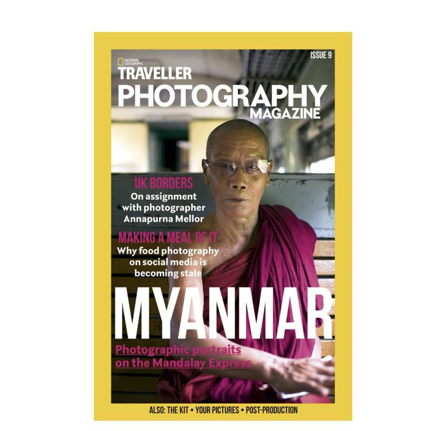 National Geographic Traveller Photography, Myanmar issue — cover